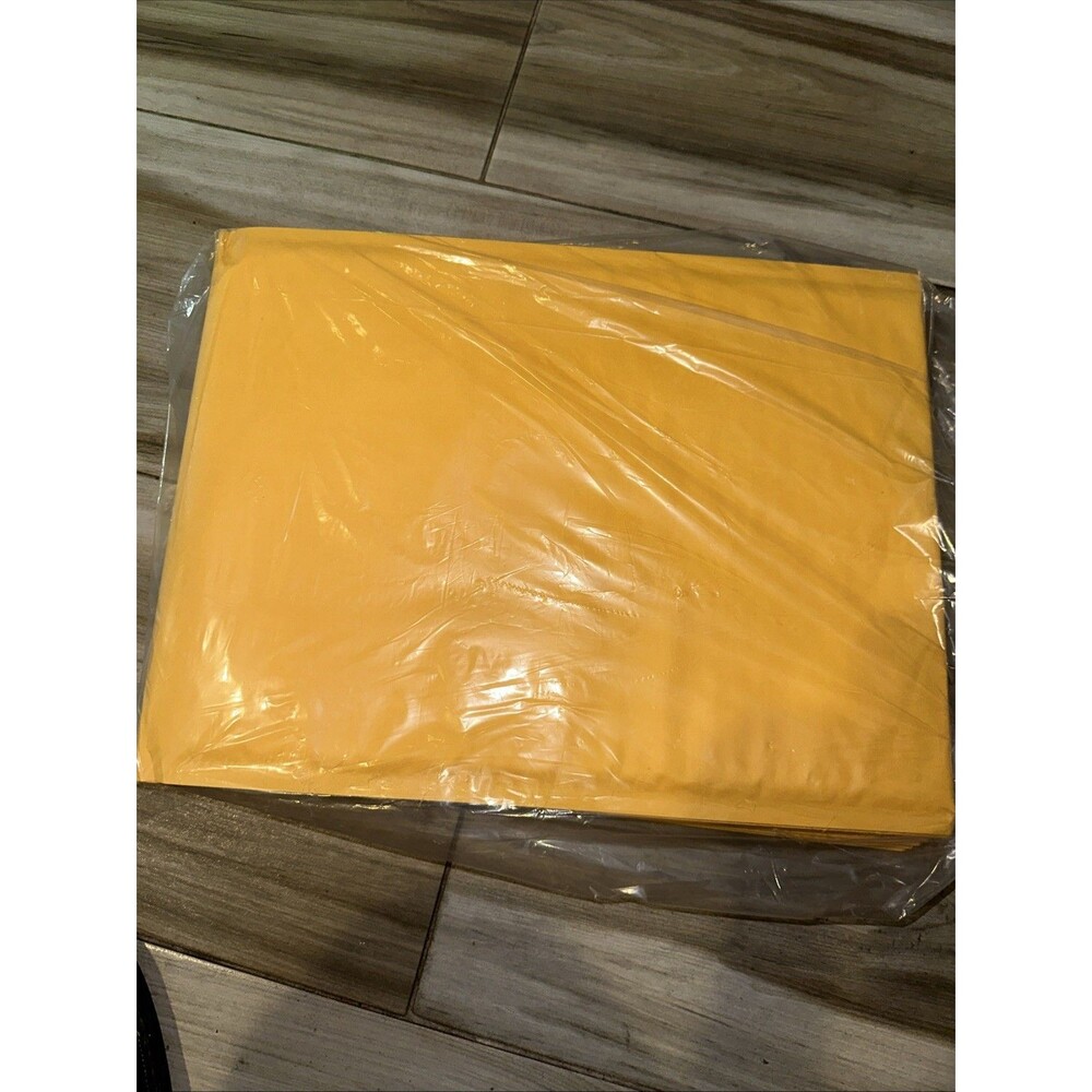 12 1/2 X 16 Yellow Padded Mailing Envelopes. 10 In Pkg